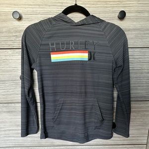 Hurley Boys light weight shirt with hood